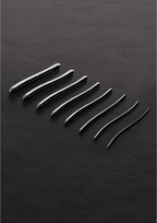 Shots Hegar Double Ended Dilator Set 8 Pieces in Leather Case