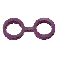 Doc Johnson Silicone Wrist Cuffs Flexible One-Piece Black