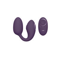 Aika Pulse Wave Dual Motor Wireless Love Egg Purple - Adjustable Intensity
