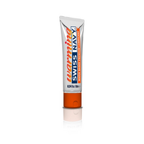 Swiss Navy Water-Based Warming Lubricant 10ml - Compact Travel Bottle