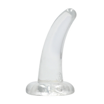 REALROCK Crystal Clear Intimate Machine with Suction Cup 11.5cm Transparent