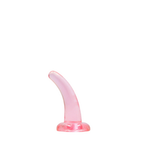 REALROCK Crystal Clear Model 5 - Transparent Intimate Device with Suction Cup 11.5 cm