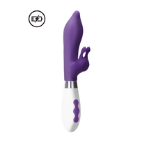Shots Luna Adonis Rechargeable Dual-Motor Silicone Massager 21.8cm