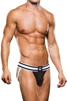 Prowler Jockstrap XL Black/White - Supportive Athletic Model