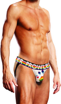 Prowler Oversized Paw Jockstrap S White - Statement Athletic Underwear