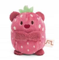NICI mymochi mini pliušinis pakabukas meškiukas Nomo braškė 5 cm