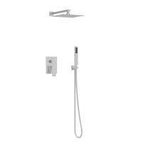 Dušo maišytuvo rinkinys Balneo Cascade, nerūdijančio plieno (inox)