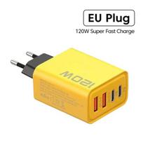 4in1 120W, USB sieninis įkroviklis, 2x USB-C, 2x USB