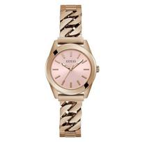 Išmanusis laikrodis Moteriškas laikrodis-apyrankė GUESS GW0653L2 Serena, rožinio aukso atspalvio IP nerūdijantis plienas, 32 mm