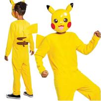 Pokemon Pikachu karnavalinis kostiumas geltonas persirengėlis 137-149 cm (10-12 metų) 37441-uniw, Universalus