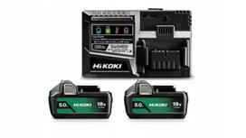 Hikoki Įkroviklis + 2 Akumuliatoriai 18v 5.0ah Bsl1850ma - Rinkinys Uc18ysl3 Wkz