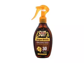 Kūno losjonas nuo saulės „Vivaco Sun Argan Bronz“ įdegio aliejus SPF30, 200 ml