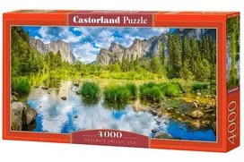 Puzzle 4000 elements Yosemite Valley