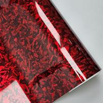 Itin blizgus kaltinis anglies pluošto purpurinis automobilio apvyniojimas vinilo automobilių priedai Lipnus vinilas motociklų lipdukų išorės priedai 30CMX100CM violetinė