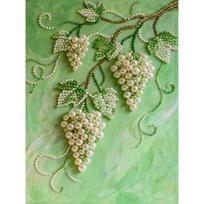 Pearl Grape DIY Diamond Art Kits 15.7x19.6inch Gem Art Diamond Painting Kits Without Frame for Adults Gift Idea Home Wall Decor 40x50cm