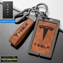 Car Sticker 2025 New Tesla Zinc Alloy Car Smart NFC Card Key Case Cover Protector Holder Shell For Tesla Model 3 S X Y Auto Acce juoda