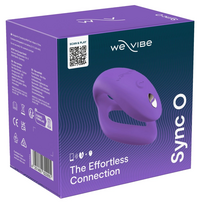 We-Vibe Sync O Intimate Couples Device Bright Purple Rechargeable