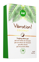 intt Vibration! Coconut Effect Gel 15ml - Vegan Warming Formula