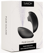 SVAKOM Pulse Galaxie Airwave Stimulator Black with Star Projector