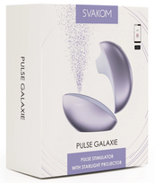 SVAKOM Pulse Galaxy Lilac - Airwave Technology & Starlight Projector