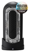 Tenga Flip Zero Gravity Black Electronic Vibrating Intimate Device