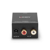 I/O Konverteris Phono į TOSLINK (Juodas)