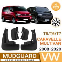Purvasaugiai Volkswagen VW Transporter Caravelle Multivan T5 T6 2008- Purvasargiai Sparnai Priekiniai Galiniai Purvasaugiai Automobiliui Multivan Caravelle