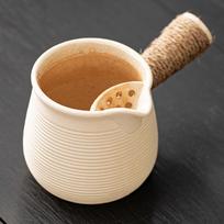 650ml Ceramic Teapot with Side Handle And Tea for Outdoor Use style A