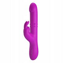 Vibrator "kiškutis" su G taško ir klitorio stimuliacija