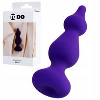 Analinis kištukas Sholt, violetinis, 10 cm, silikoninis