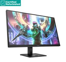 RENEW SILVER OMEN by HP 27qs QHD Gaming Monitor - 27 2560x1440 QHD 400-nit 240Hz AG, IPS, 2x HDMI/DisplayPort, 2x USB-A, speakers, height adjustable/tilt/pivot, 1 years