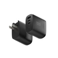 Native Union 67W USB-C PD 3-Port Fast GaN Wall Charger Black