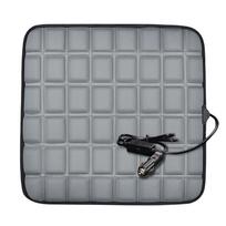 12V Electric Heating Pads Adjustable Temperature Front Seat Cushion 40W Car Seat Heating Cushion Anti-slip Winter Pad Cushion pilka spalva