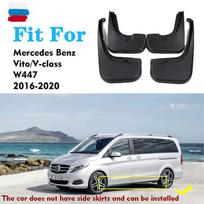 Purvasargiai, skirti Mercedes Benz VITO V KLASĖ W447 PUBLIKAS APTAŠKIMO PURVO ATVARS APSARGAS SPORAS AUTOMOBILIŲ PRIEDAI AUTO STYLINE 4Vnt. armijos žalia spalva