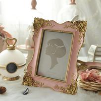 Classic Picture Frame Set for Elegant Home Decor rožinė