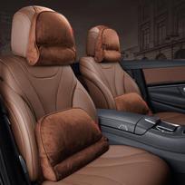 Mercedes Benz Maybach S-Class galvos atrama Prabangus automobilis Pagalvės Automobilis Kelionės Kaklo Pagalvės Sėdynės Pagalvėlė Atrama Zomšinis audinys A
