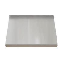 Slip-resistant Chopping Board Stainless Board with Cutting Meat Bread Non-Slip Bottom Steel Cutting Vegetables Fruits Cakes 30x30cm