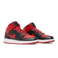 Air Jordan 1 Mid GS Alternate Bred DQ8423-060 EU 37.5 raudona