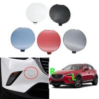 Automobilio priedai Priekinio buferio vilkimo kablio dangtelis Mazda CX-3 CX3 DK 2014- Dalies numeris D10J-50-A12A 1pcs unpainted L