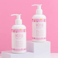 Koji White - Balinamasis kūno losjonas su kojinės rūgštimi ir kolageno stiprintuvu 250ml