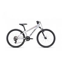 CTM Rocky 2.0 24'' matt silver / dark red 2025 dviratis