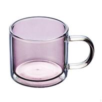 Stiklinė viskiui Gėrimo indas Kavai Apvalus burnos gėrimui 50 ml Atsparus Pink