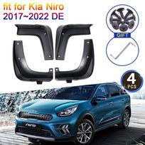 4x for Kia Niro 2017 2018    2022 DE Mudguards Fender Front Rear Mud Flaps New Guard Splash Car Styling Accessories