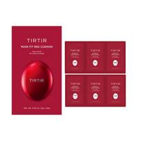 TIRTIR Mask Fit Red Cushion 6 atspalvių bandomasis rinkinys - 5 spalvos Deep (35N-55N)