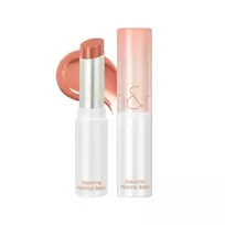 Rom&nd Glasting Melting Balm 01 Coco Nude blizgus drėkinantis lūpų balzamas 3.5 g