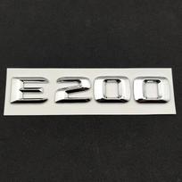 1 vnt. 3D ABS E200 E220 E300 E320 E350 W213 W212 W211 Automobilio raidės Emblema Logotipas Bagažinės Lipdukai Priedai