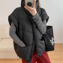 Madinga žieminė šilta liemenė moterims be rankovių, parka, kasdieniška, stora, moteriška striukė XL juoda