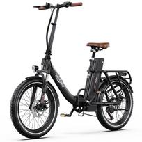 Elektrinis dviratis Onesport OT16 20  Stori ratai 48V 17AH LCD ekranas 250W variklis Galima jungti prie programėlės Didžiausias greitis 25 km/h Sulankstomas Ebike Suaugusiems Smėlio spalvos