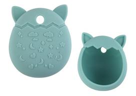 Silikoninis dėklas Tamagotchi žaidimui, melsvas