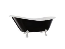 Vonia Besco Otylia B&W 160, Black/White+Chrome (be sifono, su persipylimo skyle)